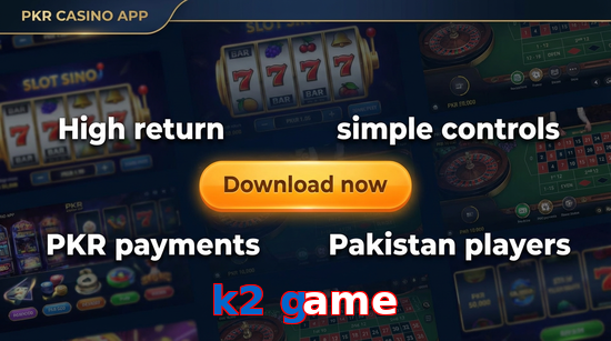 Main screen of K2 Game gamedownload page for PK players